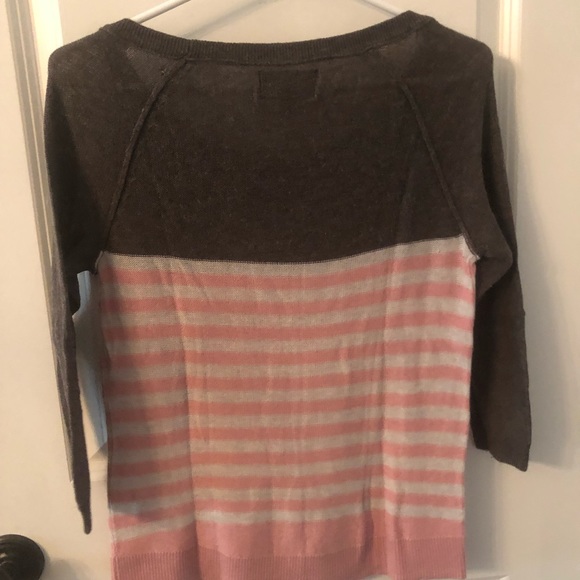 Long sleeve sweater with stripes - Picture 2 of 3
